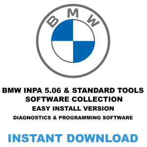 BMW INPA 5.06 OBD Diagnostic Software Collection – EASY INSTALL VERSION