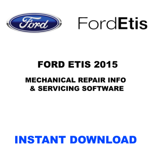 Ford ETIS 2015 Mechanical Repair Software Download